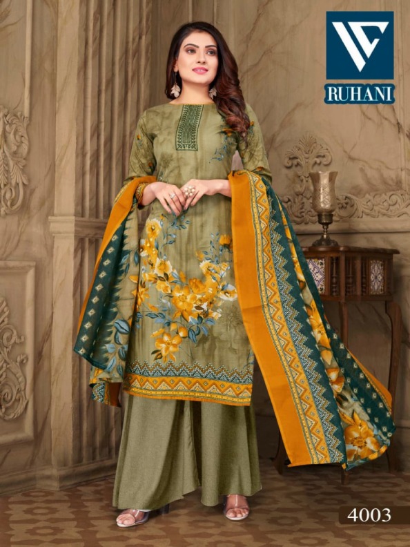 Vandana Ruhani Vol 4 Cotton Designer Dress Material